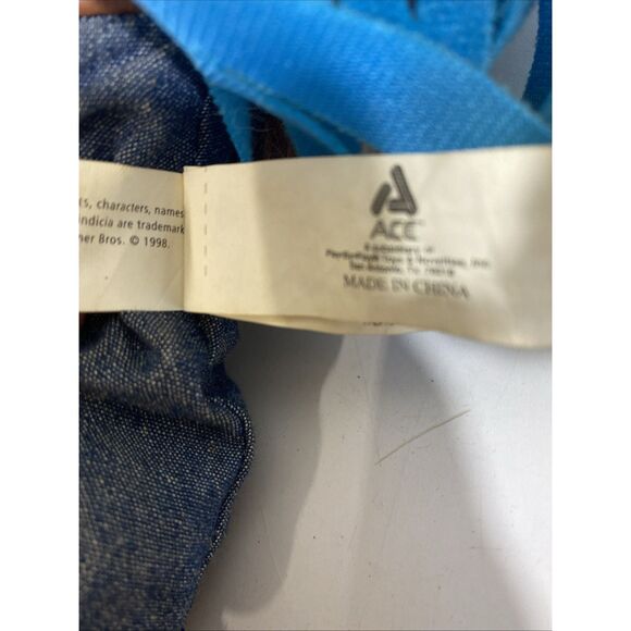 Vtg Looney Tunes 16” Hippie Tazmanian Devil Plush Stuffed Animal Ace 1990s Read - Picture 4 of 9